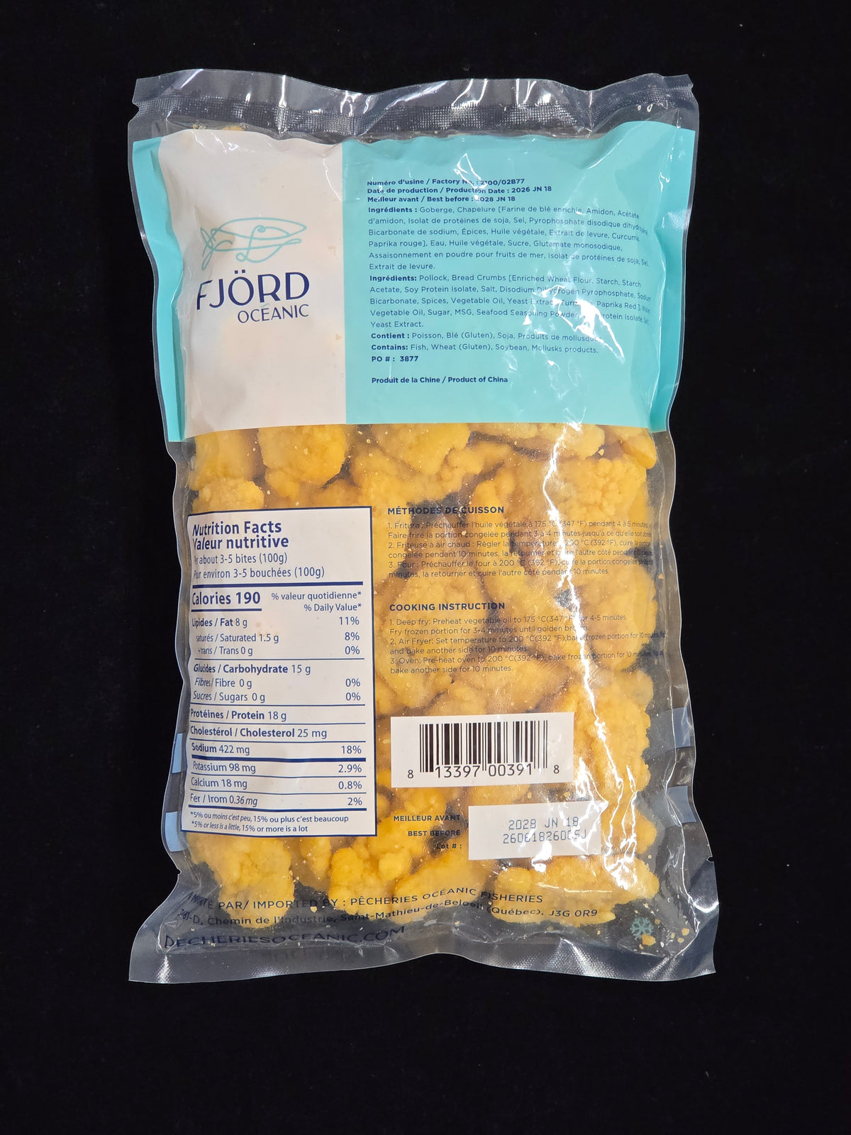 Crispy Pollock Bites