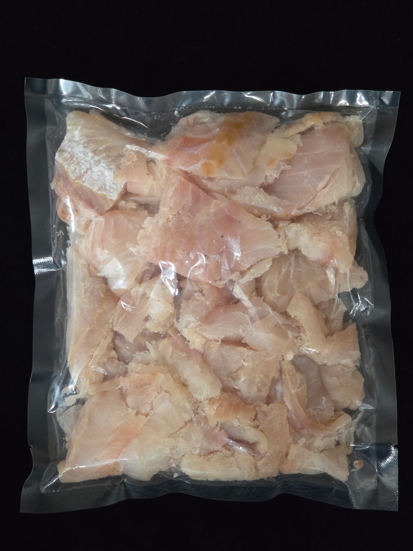 Salted Hake Bits Boneless / Bits de Barbue Salée Sans os 600g/1.32lb