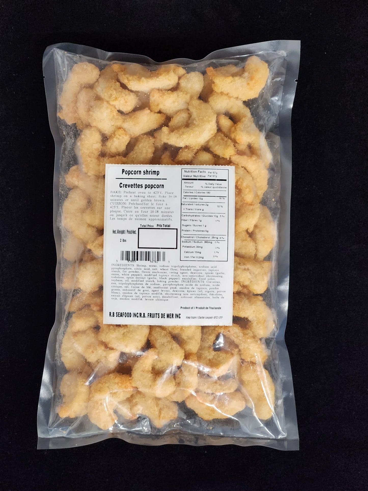 Crevettes popcorn