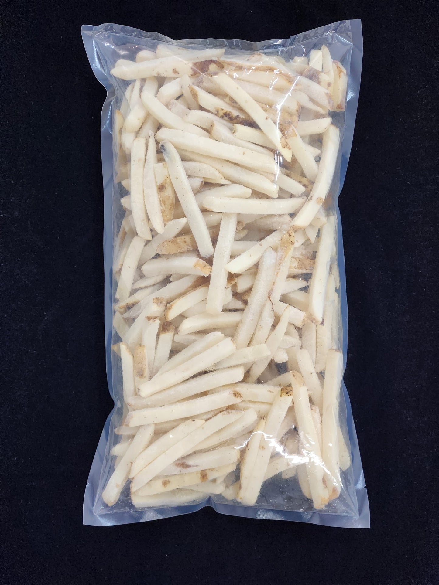 Frites avec pelure et saumuré coupe régulière XL 3/8 - 4 lbs