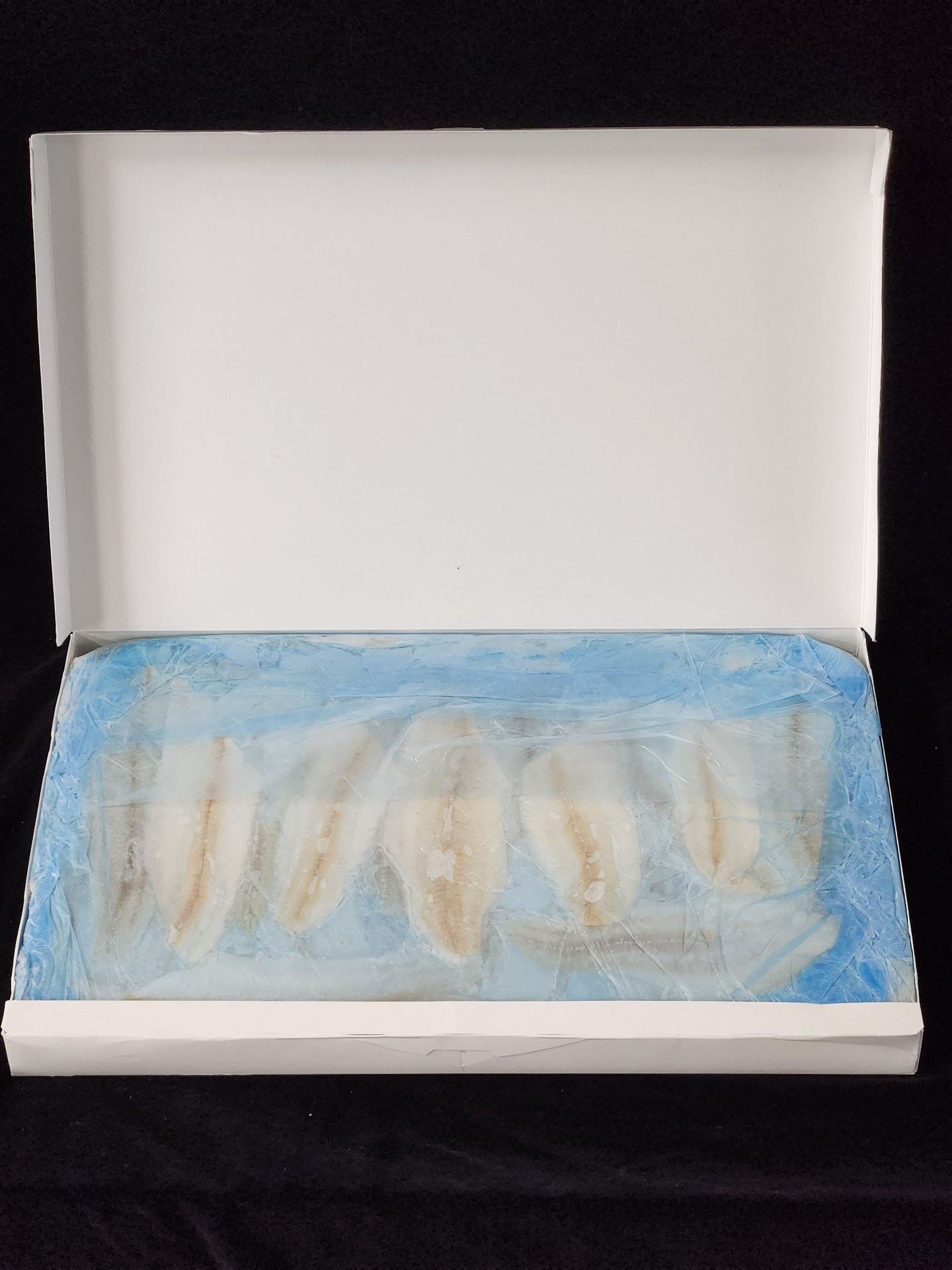 Filets de sole grise 1-3 / Greysole Fillets 1-3 - Shatterpack 10 lbs