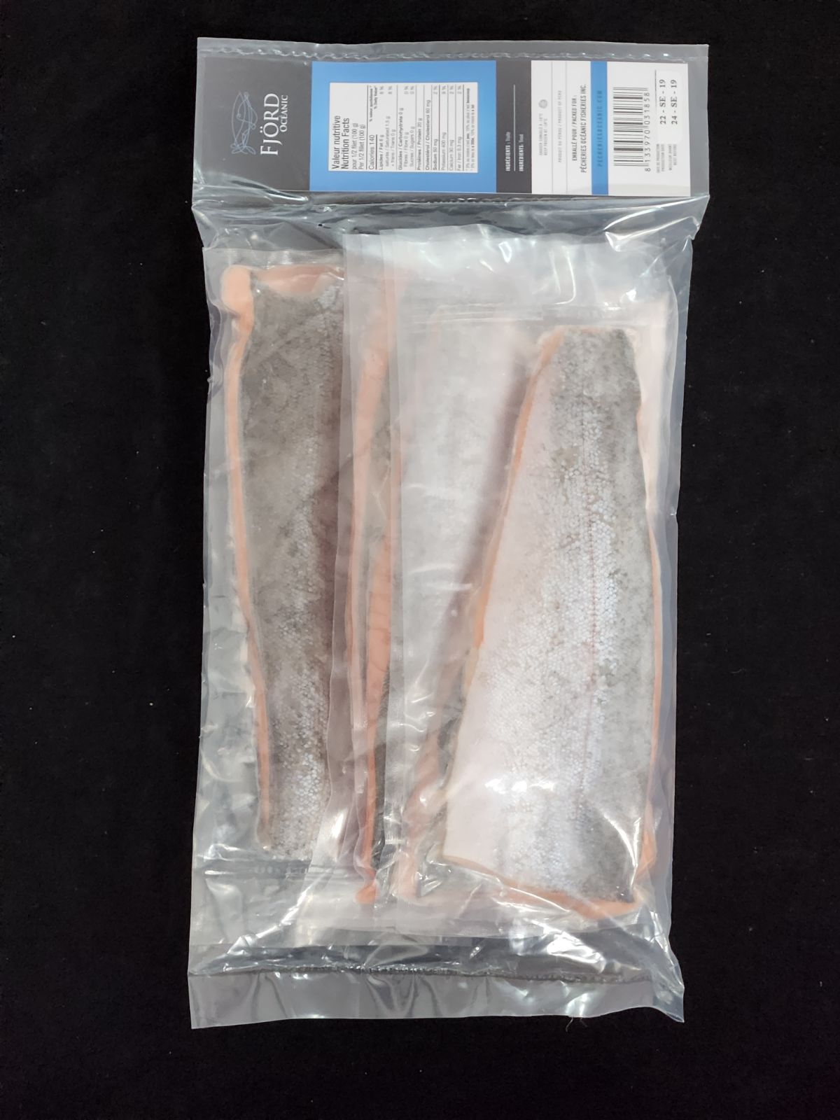 Filets de truite Arc-En-Ciel / Rainbow trout fillets - 908g / 2 lb