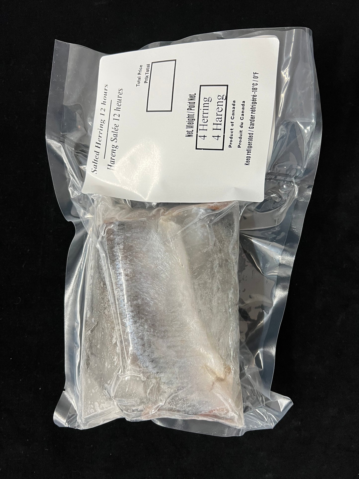 Salted Herring 12 hours / Salted Herring 12 hours - Qty 4