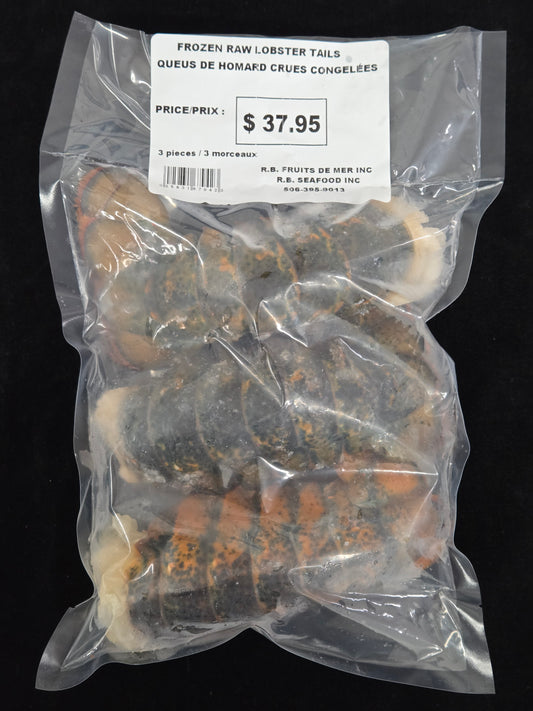 Frozen Raw Lobster Tails / Queus De Homard Crues Congelées
