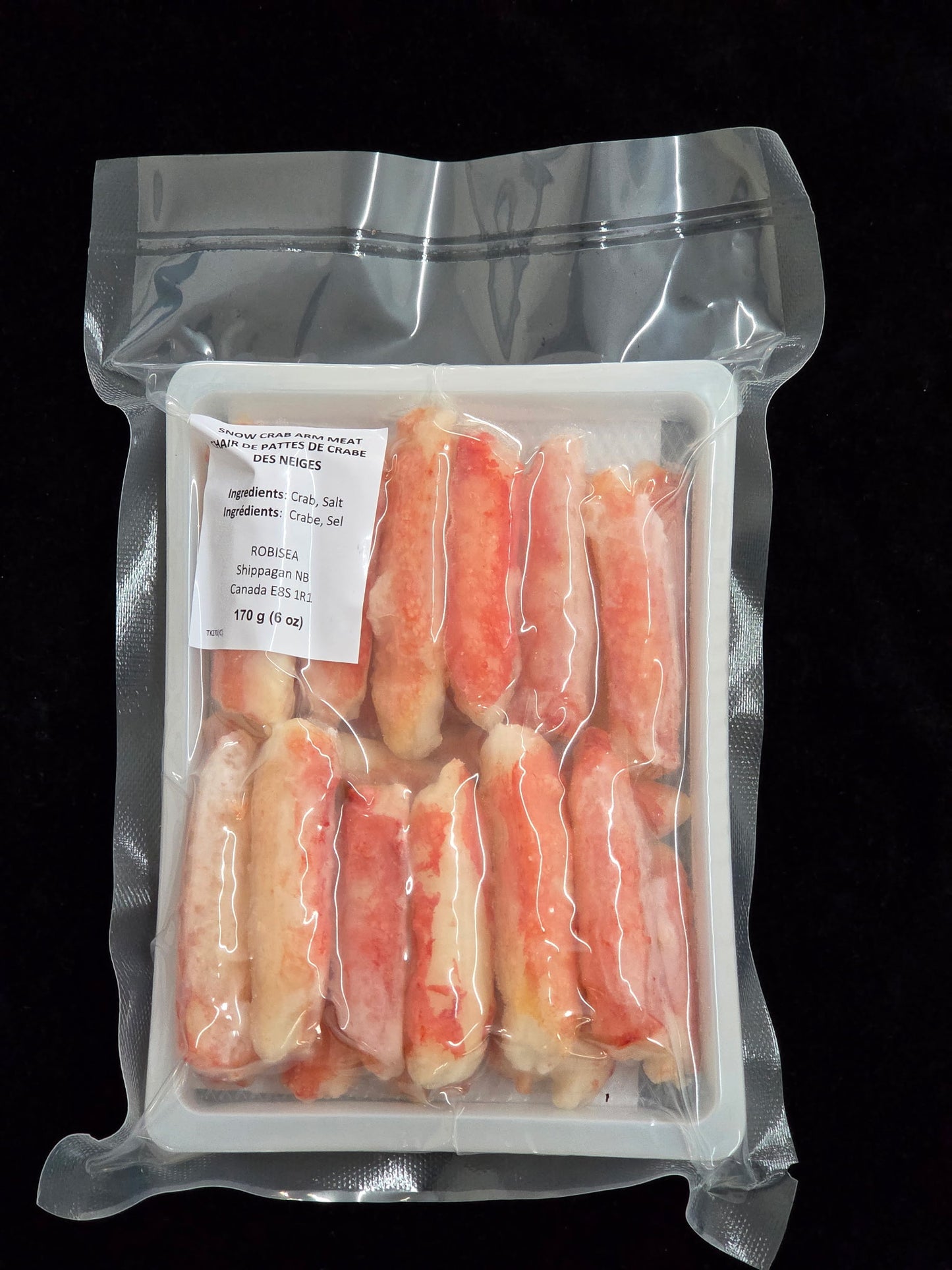RobiSea - Chair de crabe des neiges - Pattes  / Snow Crab Meat - Legs - 6 oz
