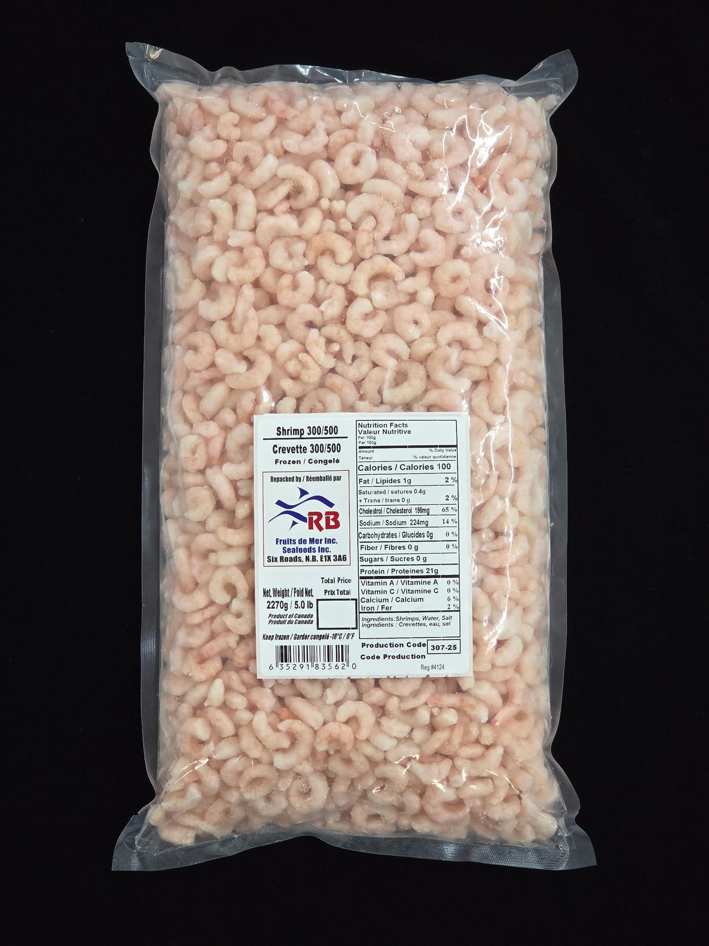 Crevettes salade du Canada - 5 lb