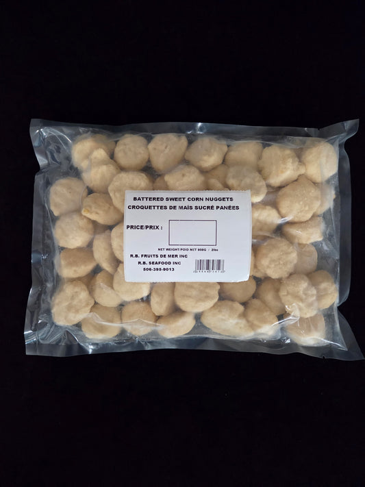 Croquettes de maïs sucré panées -  2 lb