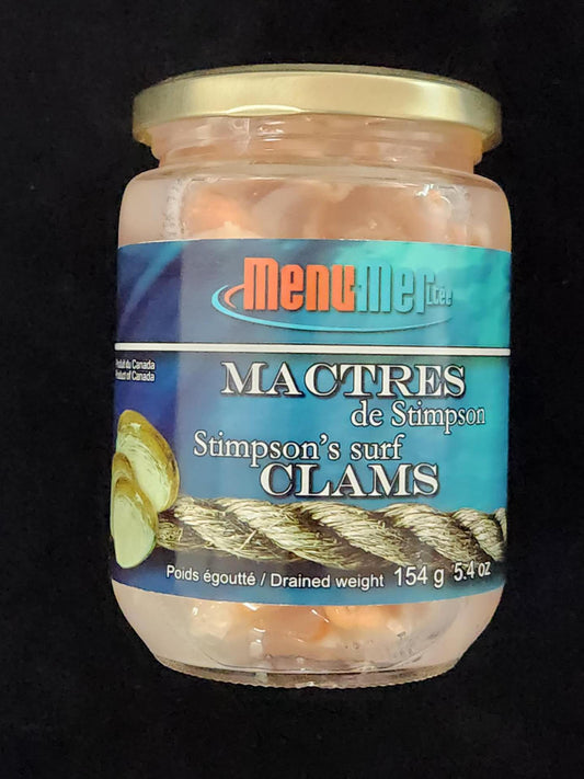 MenuMer -  Mactres de Stimpson / Stimpson's surf clams