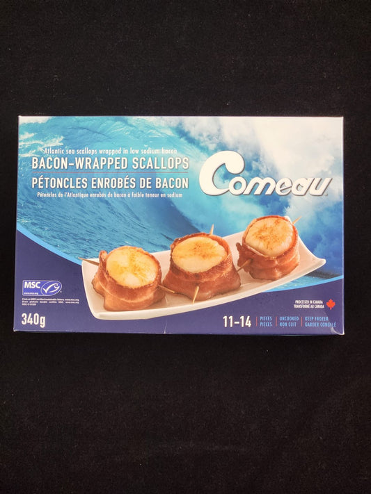 Comeau - Pétoncles enrobés de bacon - 340g