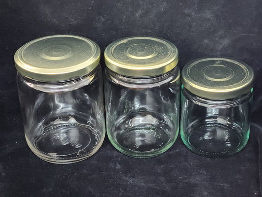 Canning Jars with Lids - Case of 12 x 500ml