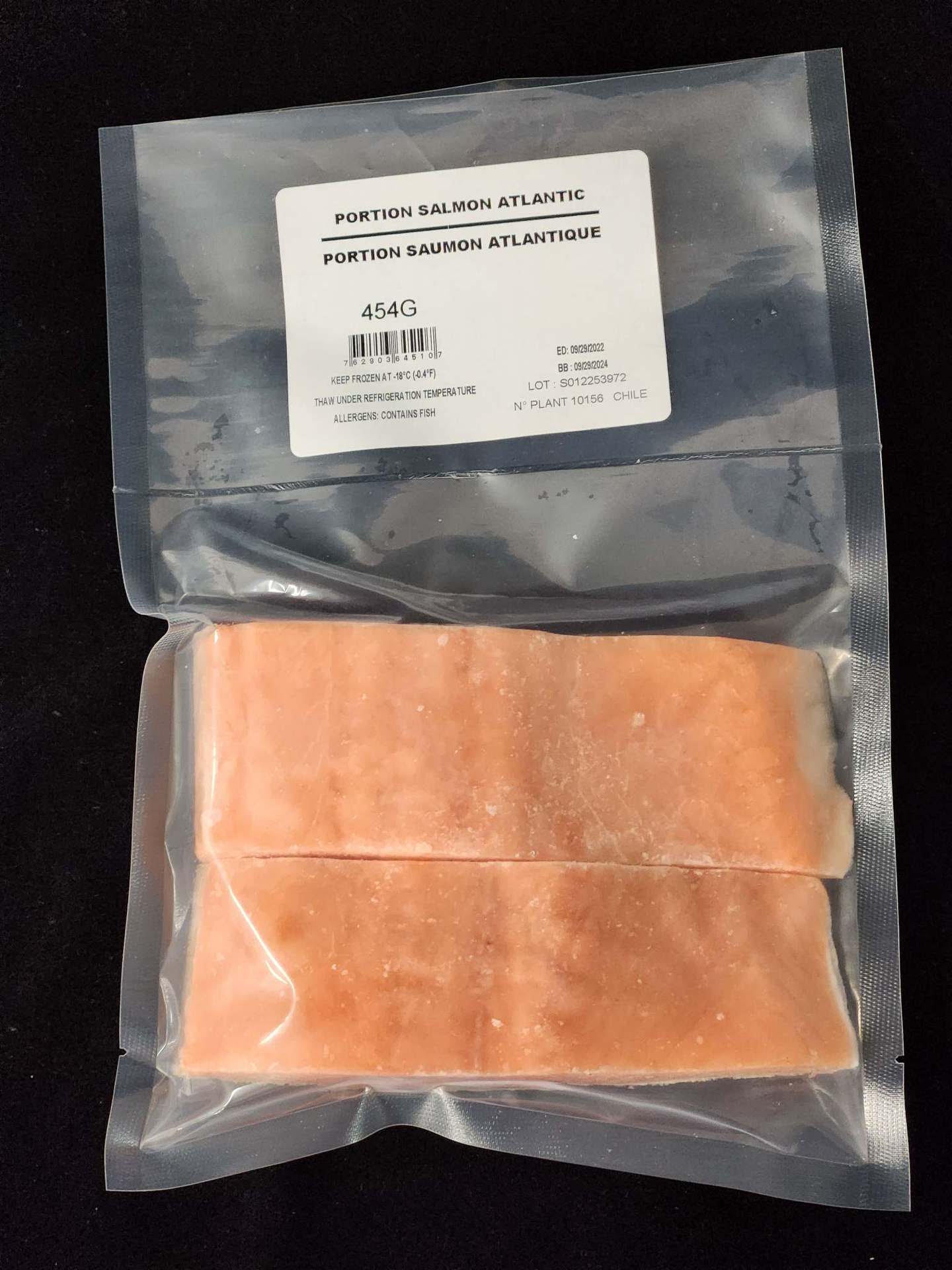 Portion Atlantic Salmon / Portion Atlantic Salmon - 454g
