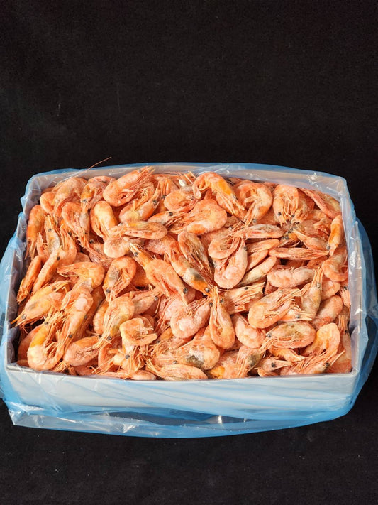 Crevette entières (cuite en carapace) / Whole Shrimp (cooked shell on) - 11 lb