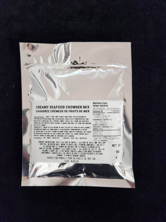 Chaudrée crémeux de fruits de mer / Creamy Seafood Chowder Mix - 100 g