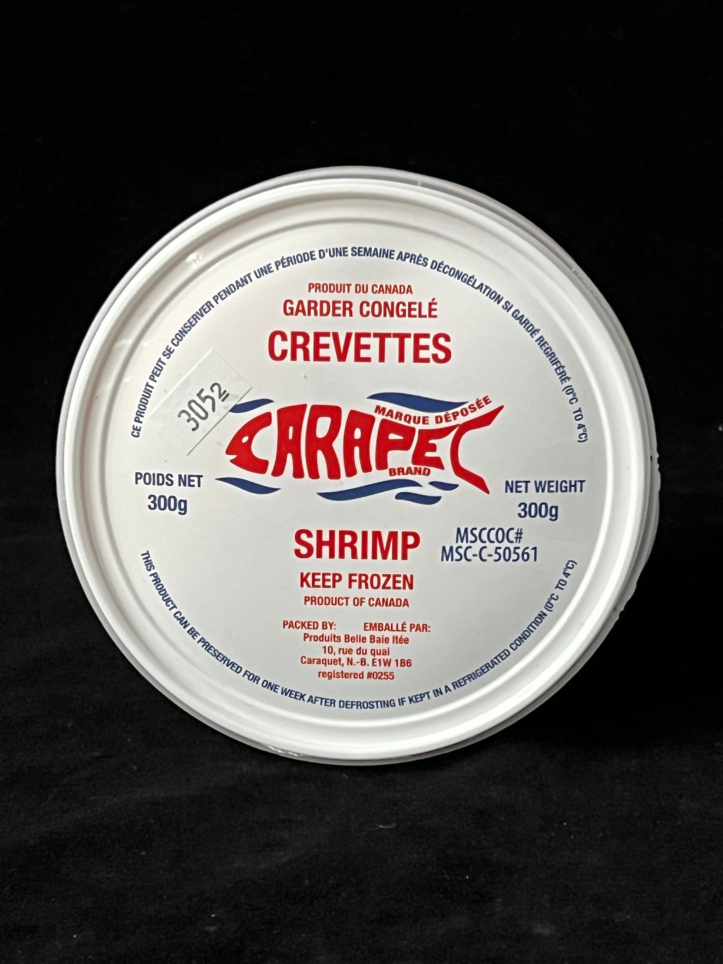 Carapec - Crevettes / Shrimp - 300g